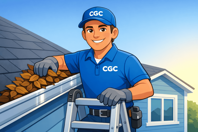 Gutter cleaning service in Metro Vancouver